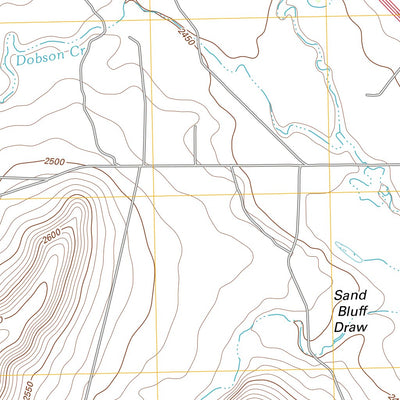 Sand Bluff Draw, TX (2012, 24000-Scale) Preview 2