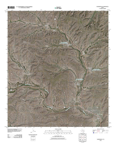 Sanderson, TX (2010, 24000-Scale) Preview 1