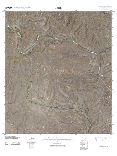 Sanderson SE, TX (2010, 24000-Scale) Preview 1