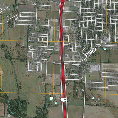 Sanger, TX (2010, 24000-Scale) Preview 3