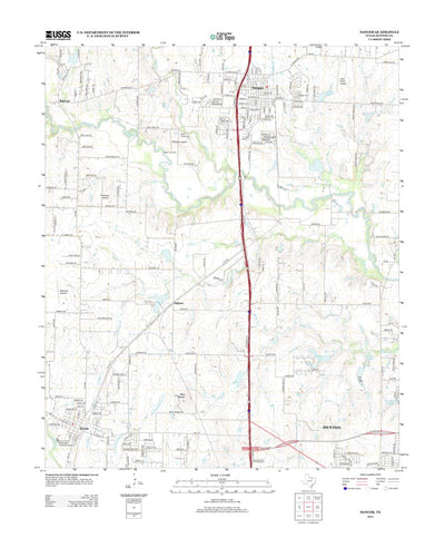 Sanger, TX (2013, 24000-Scale) Preview 1