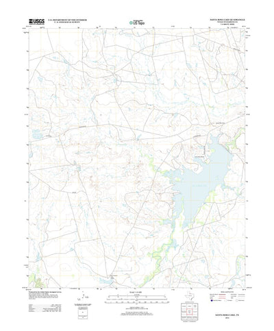 Santa Rosa Lake, TX (2013, 24000-Scale) Preview 1