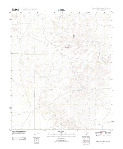 Screw Bean Draw West, TX (2012, 24000-Scale) Preview 1