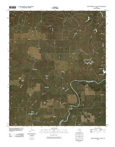 Seven Diamond L Canyon, TX (2010, 24000-Scale) Preview 1