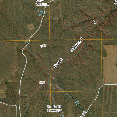 Seven Diamond L Canyon, TX (2010, 24000-Scale) Preview 3