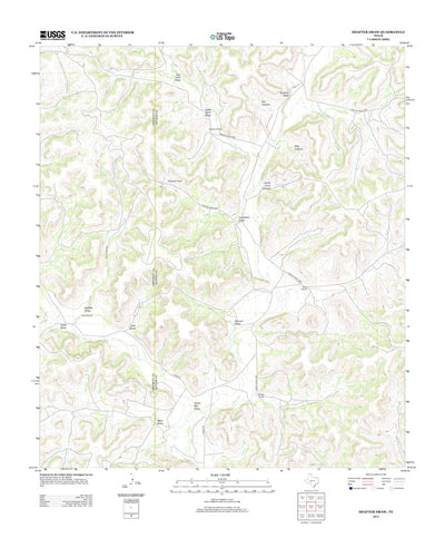 Shafter Draw, TX (2012, 24000-Scale) Preview 1
