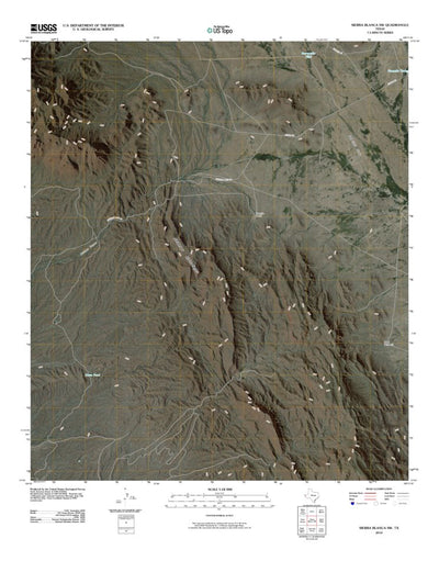 Sierra Blanca SW, TX (2010, 24000-Scale) Preview 1