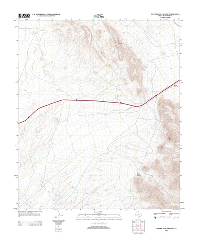 Silver King Canyon, TX (2013, 24000-Scale) Preview 1