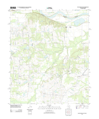 Slate Shoals, TX-OK (2013, 24000-Scale) Preview 1