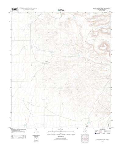Sneed Mountain NE, TX (2013, 24000-Scale) Preview 1