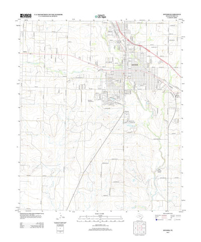 Snyder, TX (2012, 24000-Scale) Preview 1
