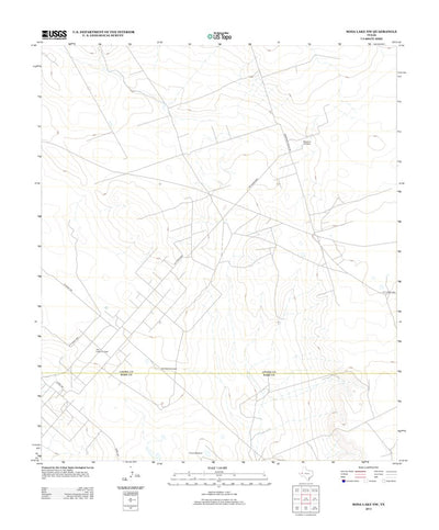 Soda Lake NW, TX (2013, 24000-Scale) Preview 1