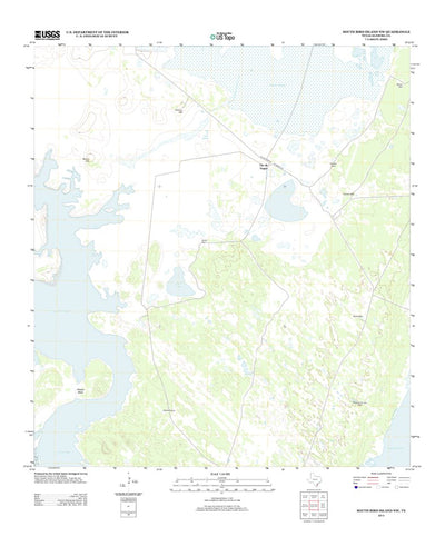 South Bird Island NW, TX (2013, 24000-Scale) Preview 1