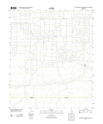 South Fork Sulphur Draw, TX (2012, 24000-Scale) Preview 1