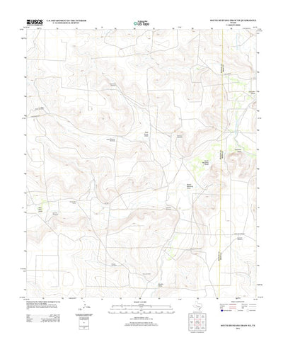 South Mustang Draw NE, TX (2012, 24000-Scale) Preview 1