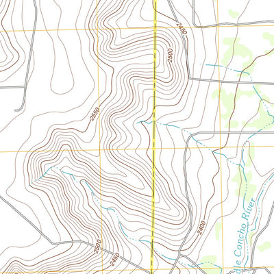 South Mustang Draw NE, TX (2012, 24000-Scale) Preview 3