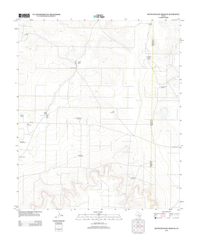 South Mustang Draw SE, TX (2012, 24000-Scale) Preview 1
