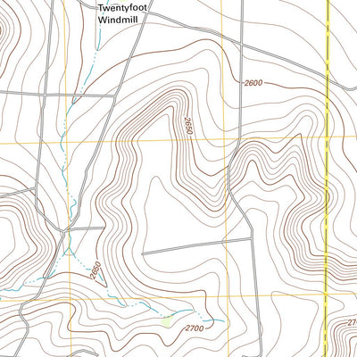 South Mustang Draw SE, TX (2012, 24000-Scale) Preview 3