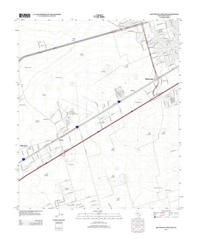 Southwest Midland, TX (2012, 24000-Scale) Preview 1