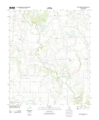 Speck Mountain, TX (2013, 24000-Scale) Preview 1