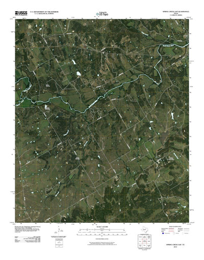 Spring Creek Gap, TX (2010, 24000-Scale) Preview 1