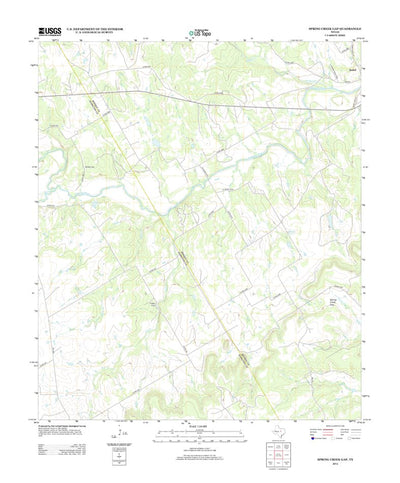 Spring Creek Gap, TX (2012, 24000-Scale) Preview 1