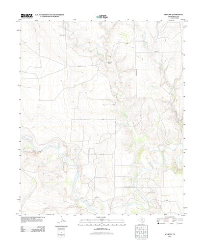 Spur SW, TX (2012, 24000-Scale) Preview 1