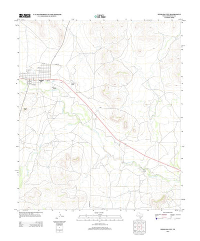 Sterling City, TX (2012, 24000-Scale) Preview 1