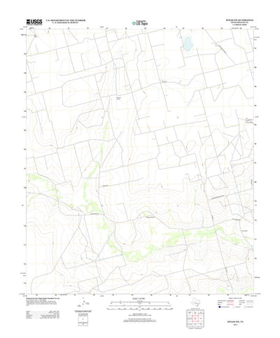 Stiles NW, TX (2012, 24000-Scale) Preview 1