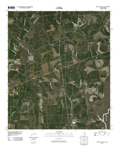Sudduth Bluff, TX-LA (2010, 24000-Scale) Preview 1