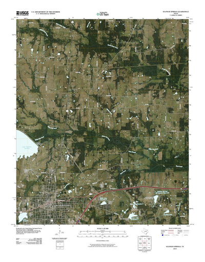 Sulphur Springs, TX (2010, 24000-Scale) Preview 1