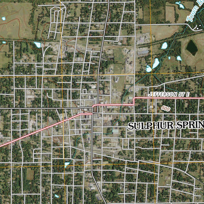 Sulphur Springs, TX (2010, 24000-Scale) Preview 3