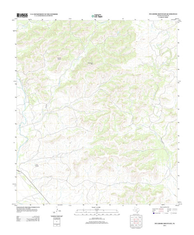 Sycamore Mountain, TX (2013, 24000-Scale) Preview 1
