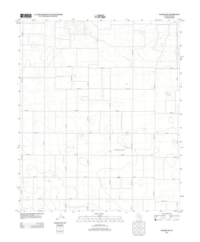 Tahoka SW, TX (2012, 24000-Scale) Preview 1