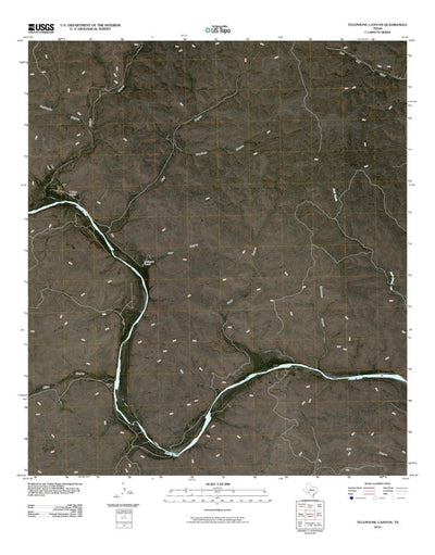 Telephone Canyon, TX (2010, 24000-Scale) Preview 1