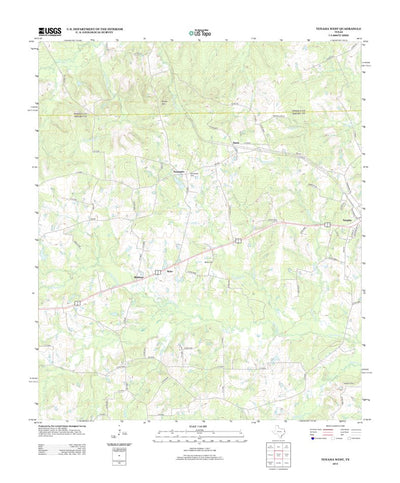 Tenaha West, TX (2013, 24000-Scale) Preview 1