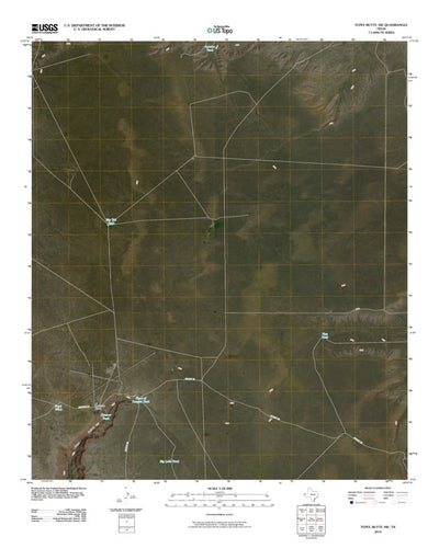 Tepee Butte SW, TX (2010, 24000-Scale) Preview 1