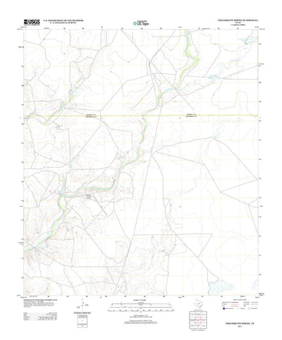 Tequesquite Spring, TX (2013, 24000-Scale) Preview 1