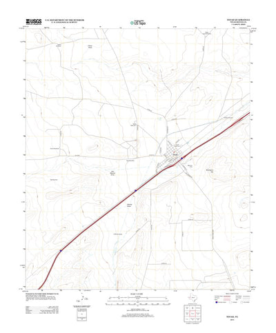 Toyah, TX (2013, 24000-Scale) Preview 1