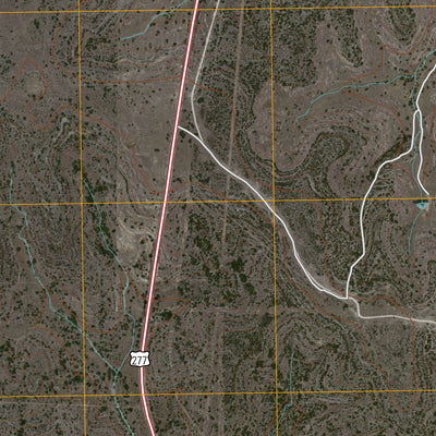 Turney Draw NW, TX (2010, 24000-Scale) Preview 2
