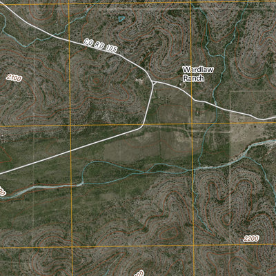 Turney Draw SE, TX (2010, 24000-Scale) Preview 2