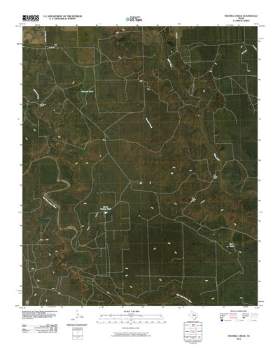 Twomile Creek, TX (2010, 24000-Scale) Preview 1