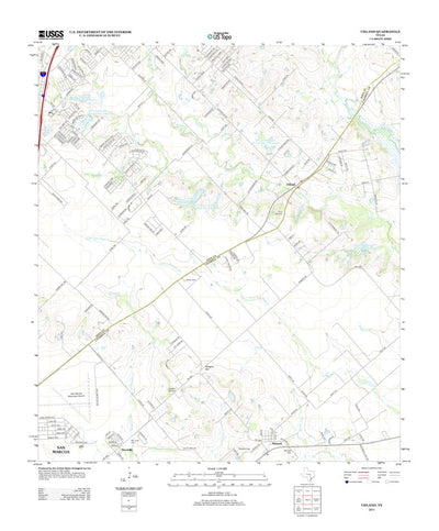 Uhland, TX (2013, 24000-Scale) Preview 1