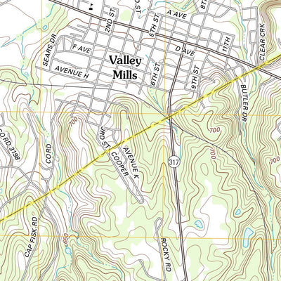 Valley Mills, TX (2012, 24000-Scale) Preview 3