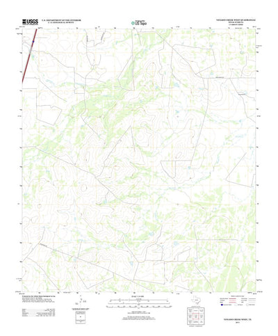 Venado Creek West, TX (2013, 24000-Scale) Preview 1