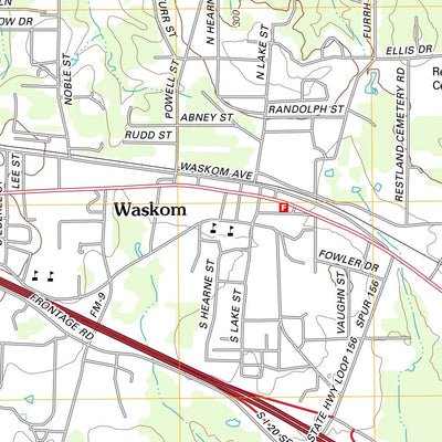 Waskom, TX-LA (2013, 24000-Scale) Preview 3