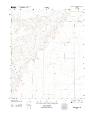 West Of Gruver, TX (2012, 24000-Scale) Preview 1