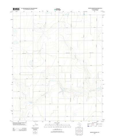 White Deer SW, TX (2012, 24000-Scale) Preview 1