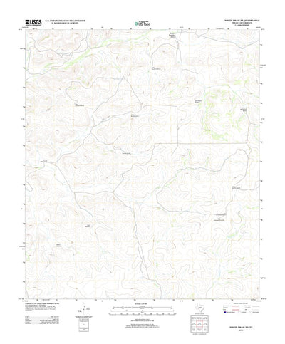 White Draw NE, TX (2012, 24000-Scale) Preview 1