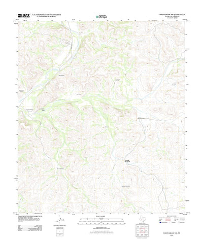 White Draw NW, TX (2012, 24000-Scale) Preview 1
